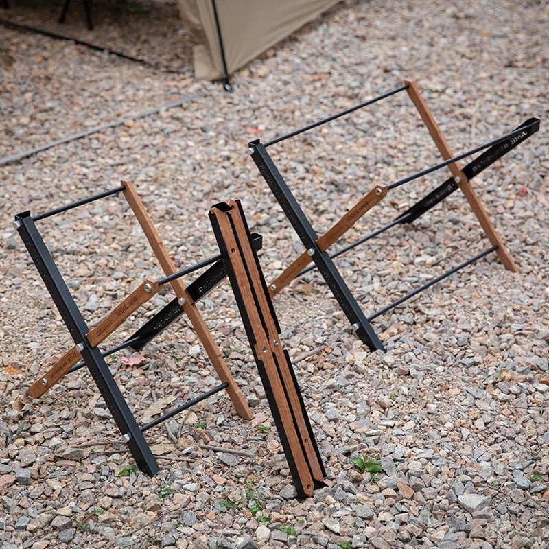 Camping Cooking Organizer - โต๊ะพับแบบพกพาสำหรับตั้งแคมป์ ตะกร้าเก็บของหลายชั้น อุปกรณ์เสริมสำหรับจัดระเบียบโต๊ะ อะไหล่สำหรับทำอาหารปิกนิกกลางแจ้ง