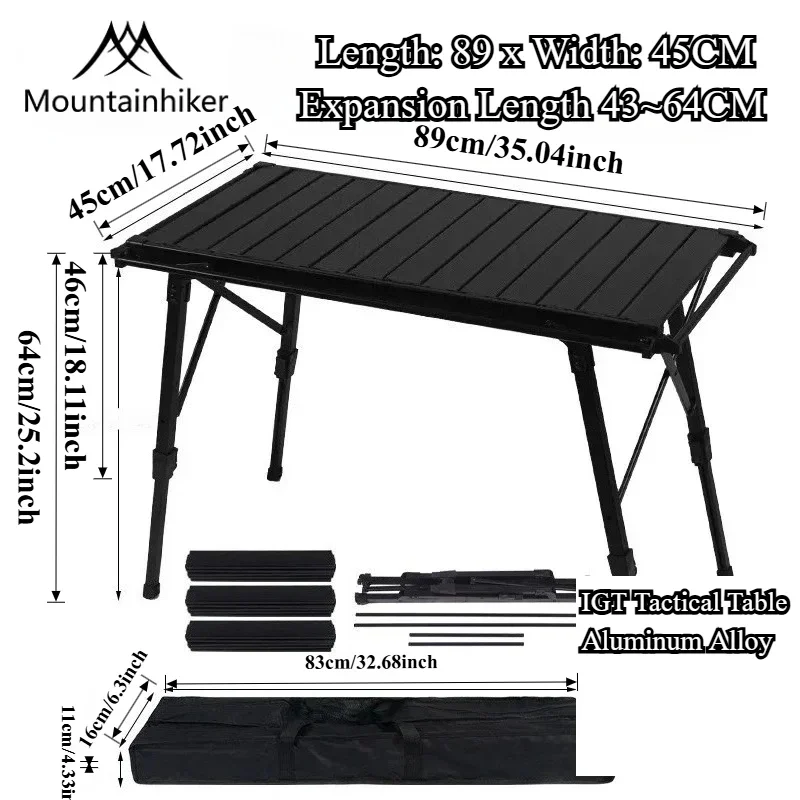 IGT 3/4 ยูนิต โต๊ะอลูมิเนียมอั - Camping Cooking Table บทวิจารณ์และราคา