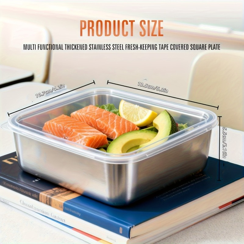 ชุดกล่องใส่อาหารสแตนเลส 5 ชิ้น - Camping Cooking Organizer บทวิจารณ์และราคา