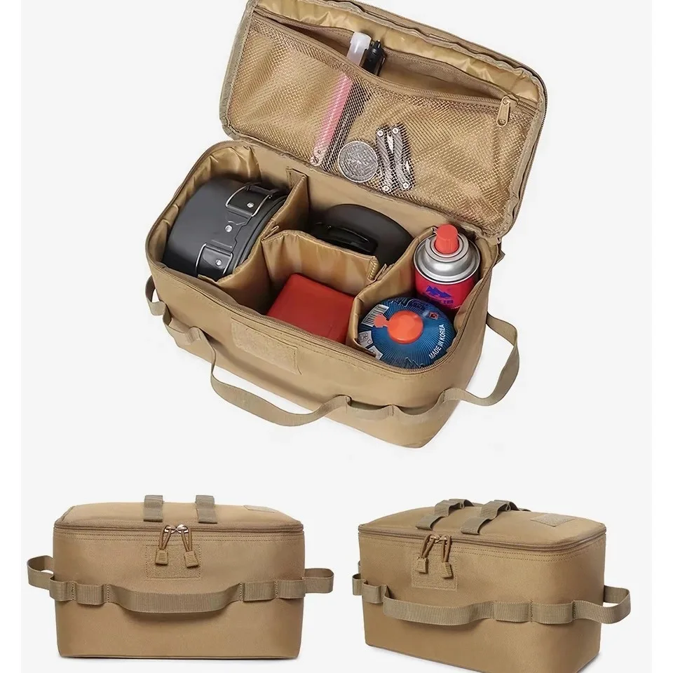 กระเป๋าเก็บถังแก๊สสำหรับแคมป์ป - Camping Cooking Organizer บทวิจารณ์และราคา