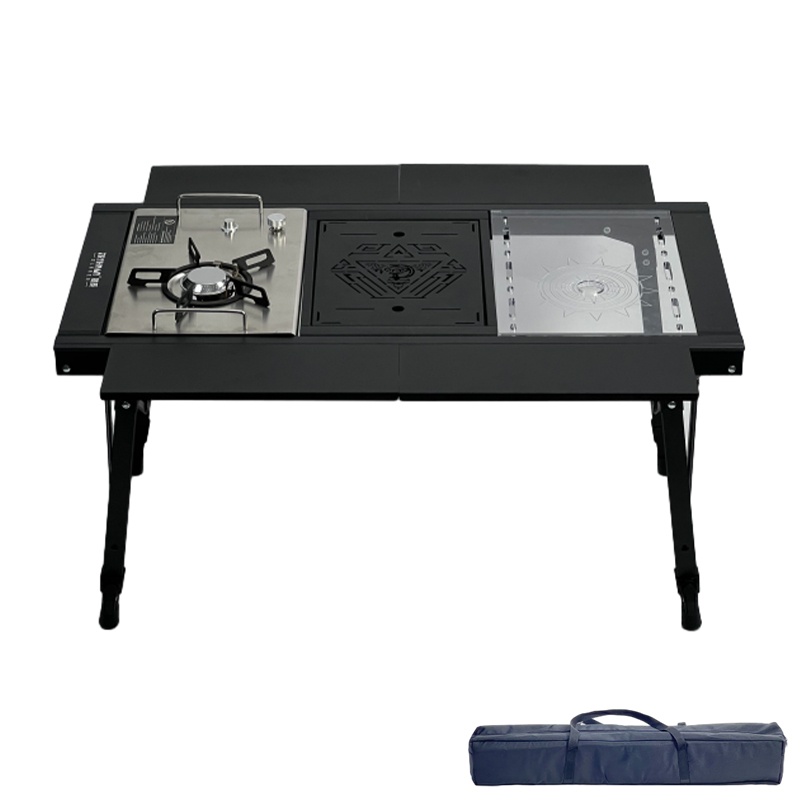 โต๊ะบาร์บีคิวมัลติฟังก์ชั่นที่ - Camping Cooking Table บทวิจารณ์และราคา