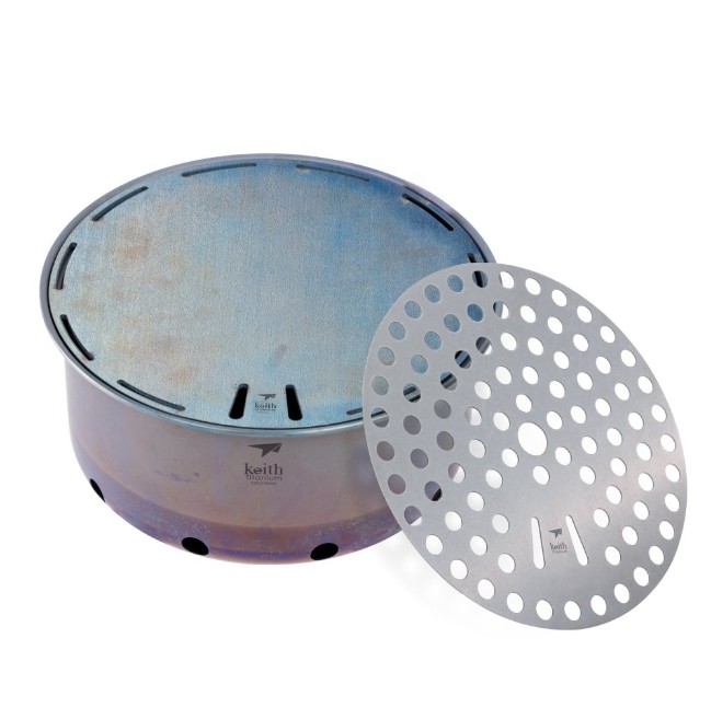 เตาบาร์บีคิวแบบพกพา ไทเทเนียม  - Camping Cooking Flat Top บทวิจารณ์และราคา