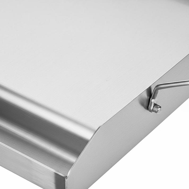 แผ่นเหล็กทรงสี่เหลี่ยมขนาด 17x - Camping Cooking Flat Top บทวิจารณ์และราคา