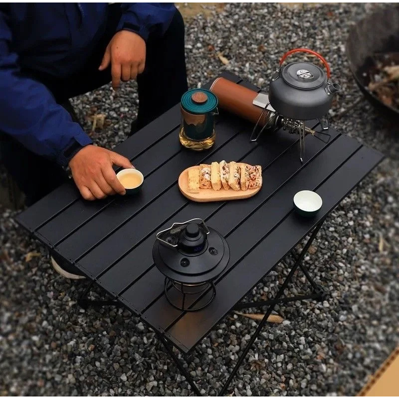 โต๊ะพับสำหรับตั้งแคมป์แบบพกพา  - Camping Cooking Table บทวิจารณ์และราคา